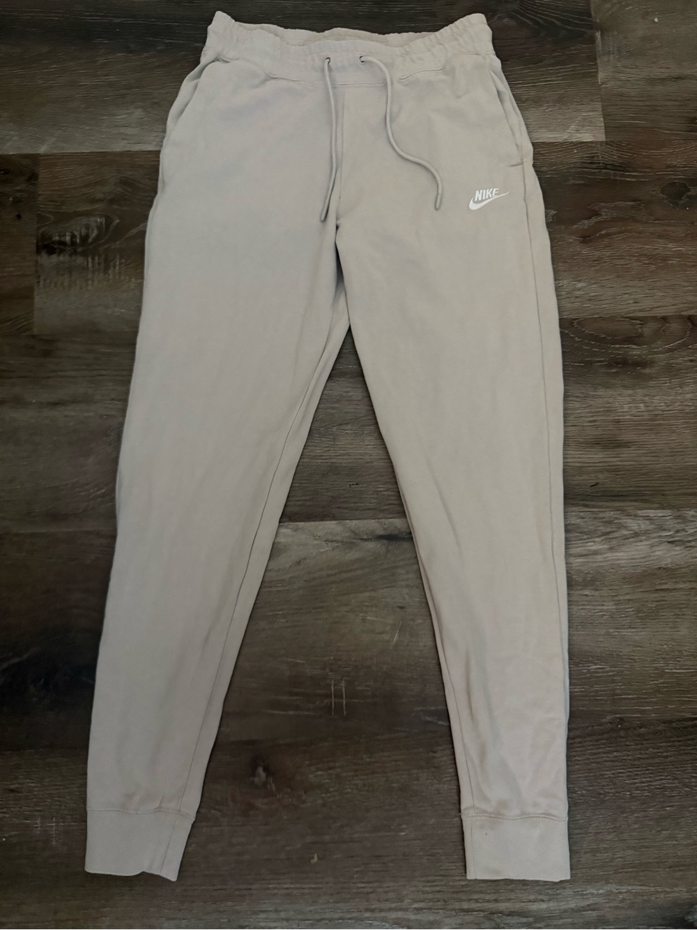 Nike Light Beige Jogger Sweatpants